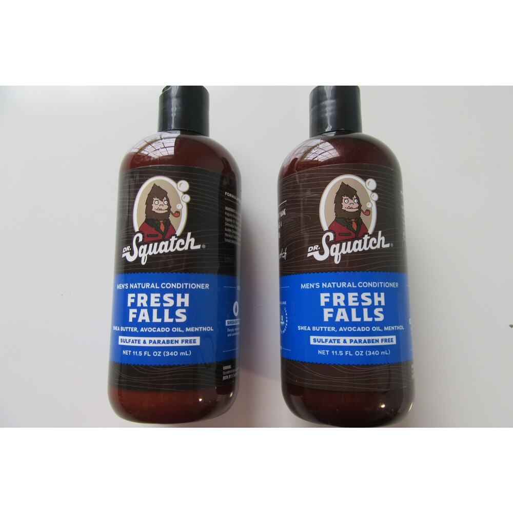 Dr. Squatch Mens Natural Conditioner Two 11.5 Ounce Bottles
